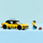 Lodra ndërtimi LEGO City Yellow Taxi 60487, set për ndërtim, për kalamaj