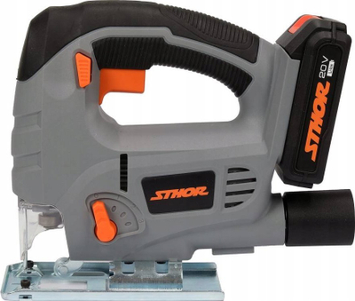 Sharrë orbitale Sthor 78137, 20V, 2Ah, gri