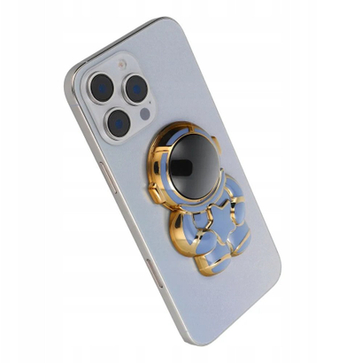 Stendë telefoni Astronaut, ngjitëse, plastike ABS, blu