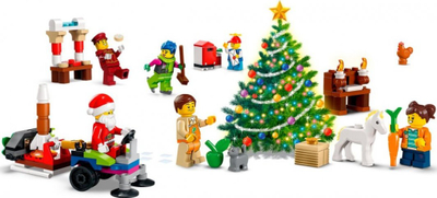 Kalendar Adveti LEGO City 60352, 287 pjesë, 5+ vjeç, shumëngjyrësh