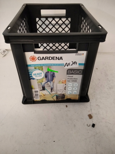 Set kundra përmbytjes Gardena 10500, pompë zhytëse 10500 l/orë, me zorrë 10 m, gri