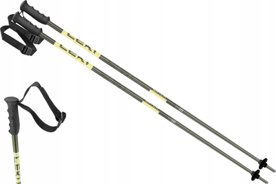 Shkopinj skijimi Leki Alpino 65446322 SWTCH, alumin 110 cm, për burra e gra, transparent