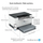 Ласерски печатач HP LaserJet M209dwe, AirPrint, Wi-Fi, бел