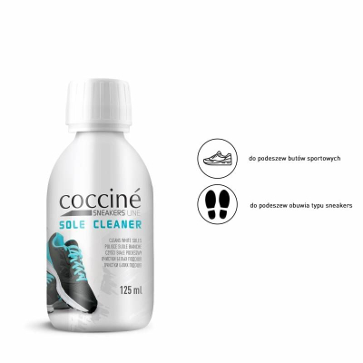 Solucion pastrimi për sholla Coccine White Sole Cleaner, 125 ml, i bardhë