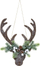 Декоративна ѕидна декорација Fééric Lights and Christmas, мотив елен за Божиќ, 34 cm, повеќебојна