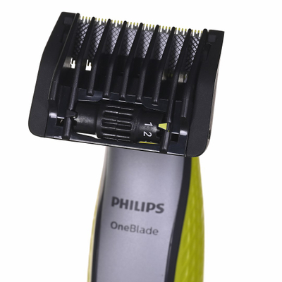 Aparat rroje Philips OneBlade 360 Face + Body QP2834/23, i rikarikueshëm, për fytyrë dhe trup, jeshil