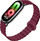 Rrip smart Forcell F-Design Fx8 për Xiaomi Mi Band 8, poliestër i ricikluar, ngjyrë burgundy