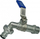 Rubinet kopshti UN Frost Resistant, 3/4" x 1", metalik