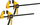 Shtrëngues automatik Dewalt Medium Trigger Clamp, 300mm, set 2 copë, i verdhë e zi