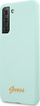 Mbrojtëse telefoni Guess GUHCS21MLSLMGLB për Samsung Galaxy S21 Plus, silikon blu