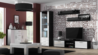 Raft muri SOHO POL CZ, 125 x 20 x 20 cm, panel druri, i zi matte