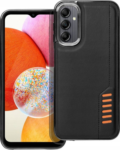 Kapak telefoni Milano për Samsung Galaxy A14 4G / A14 5G, kundra goditjeve, i zi
