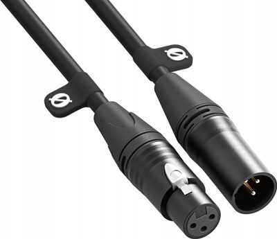 Kabllo audio Rode XLR, 3m, e zezë