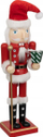 Dekoratë Krishtlindjesh Feeric Christmas Nutcracker, dru 38 cm, e kuqe dhe e bardhë