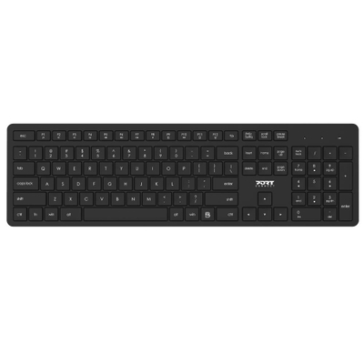 Tastierë me maus Port Designs 900904-US, e zezë