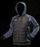 Bluzë me kapuç Neo Insulated 81-556-XXXL, e izoluar, me elemente reflektuese, e zezë dhe blu e errët, XXXL