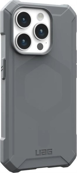 Këllëf telefoni UAG Essential Armor për iPhone 15 Pro Max 6.7", me MagSafe, gri