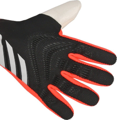 Doreza portjeri adidas Predator 30 Pro, latex URG 2.0, rrip elastik, të zeza, të bardha, neon