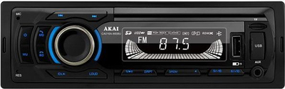 Radio makine Akai CA016A-9008U, 1DIN, Bluetooth USB SD, e zezë