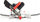 Sharrë për kënde NAC MS210-170-GY, 210mm, 1700W, gri