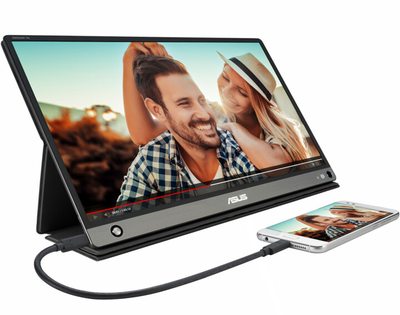 Monitor portativ ASUS ZenScreen Go MB16AHP, 15.6" LED, Full HD, i zi
