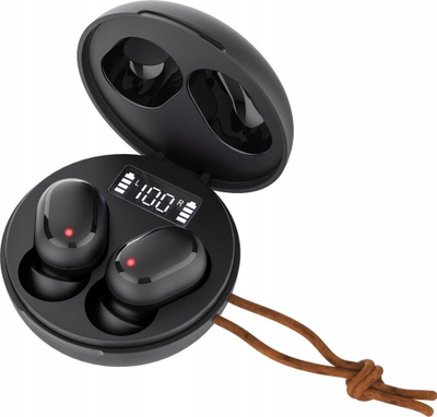 Kufje të vogla in-ear wireless CKMOVA MO2 B, Bluetooth 5.0, me mikrofon, të zeza