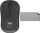 Mausi Logitech M240 Silent, Bluetooth, i zi + Nënvendosësi Studio Series, gri