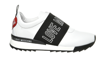 Atlete Love Moschino JA15742G08 JD0, të bardha, nr 40