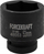 Çelës goditës Forcekraft Impact Socket 1", 54mm, profil 6 këndor, çelik Cr Mo