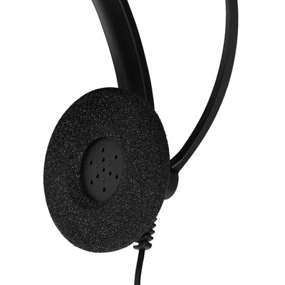 Kufje EPOS SC 30 USB ML, me kabllo, të zeza