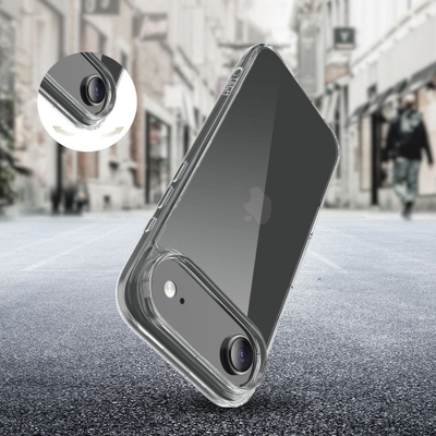 Maskë telefoni Ringke Tech-Protect FlexAir Hybrid për iPhone 17 Pro, transparente, kundër goditjeve, transparente
