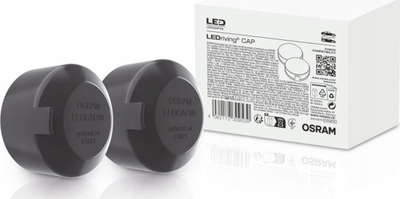 Adapter llambash H7 LED Osram LEDCAP09, për Night Breaker, plastik, i zi