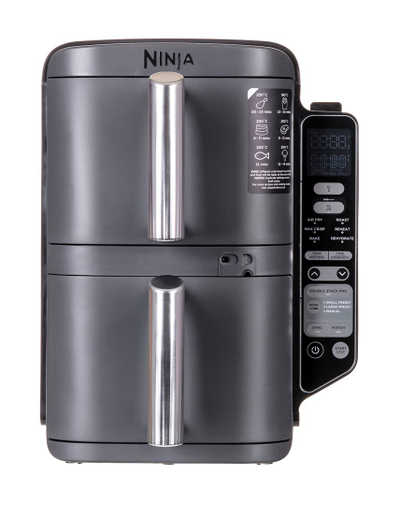 Fritezë me ajër Ninja Double Stack XL SL451EU, 9.5L, 2 ndarje, me termometër SmartCook
