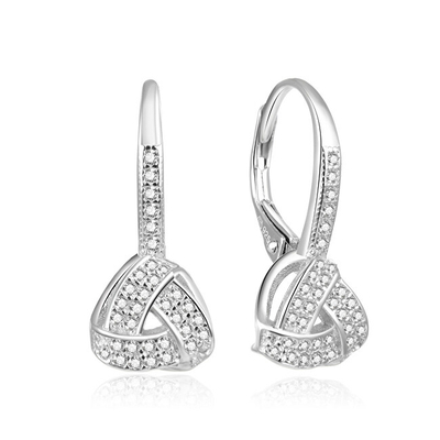 Vathë argjendi Lotus Silver AGUC1764, cubic zirconia, ngjyrë argjendi