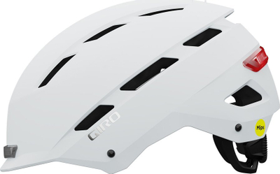 Helm biçiklete Giro Escape Mips, me LED, me Mips, gri