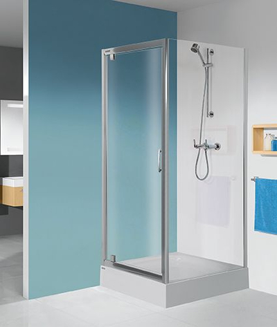 Mur anësor dushi Sanplast SS0 TX5b 80, xham sigurie 5mm, me Glass Protect, i tejdukshëm