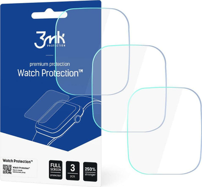 Film mbrojtës për ekran ore 3MK Watch Protection, për Garett Kids Spark 4G, set 3 copë, transparent