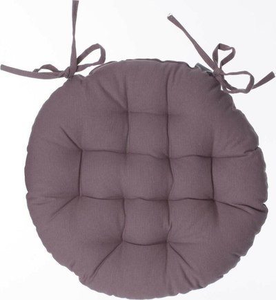 Jastëk karrige Atmosphera, 38 cm, i rrumbullakët, taupe