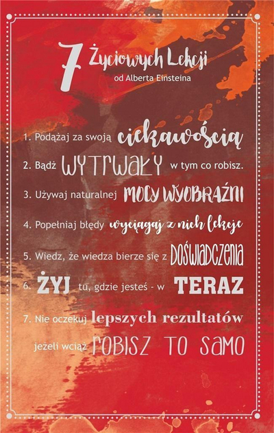 Kartolinë urimi AbCard Text Card T03, me tekst që të jep shpirt, kuqe portokalli