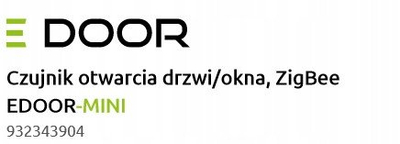 Senzor dere dhe dritare ENGO EDOOR MINI, ZigBee, mini, i bardhë