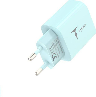 Karikues muri T-phox Moderate Series T-PP11, 20W PD, me kabllo USB-C 60W, jeshil