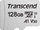 Kartë memorje MicroSDXC Transcend 300S, 128GB, Class 10 UHS I U3, gri