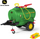 Rimorkio lodër Rolly Toys Trailer Tanker Pump John Deere, depozitë uji 10L, me pompë, jeshile