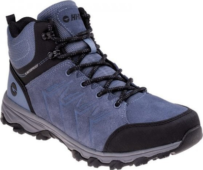 Këpucë trekking Hi-Tec Helone Mid WP M, të papërshishme nga uji, për burra, blu