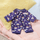 Pizhama kukulle BABY Born Teddy Pajamas, 43 cm, që shkëlqen në errësirë, vjollcë