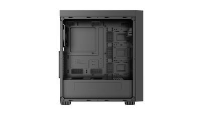 Kutia kompjuterike Gembird Fornax K500, MIDI Tower, pa PSU, e zezë