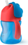 Shishe për fëmijë Avent, 200ml, e kaltër/ e kuqe