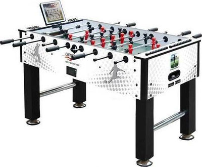 Tavolinë futbolli Carromco Next-Evolution, me sensorë elektrikë, Bluetooth, bardh e zi