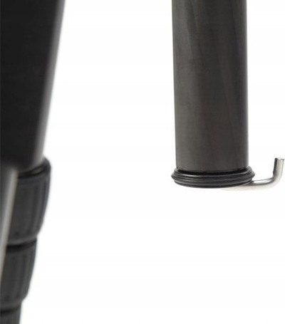 Tripod fotografik Sirui W-2204, karbon fiber, mban deri 18 kg, i zi