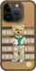 Mbulesë telefoni Artgeist Zuck Bear SAN FRANCISCO FORTUNE, për iPhone 16, plastikë mbrojtëse, ngjyrë ari